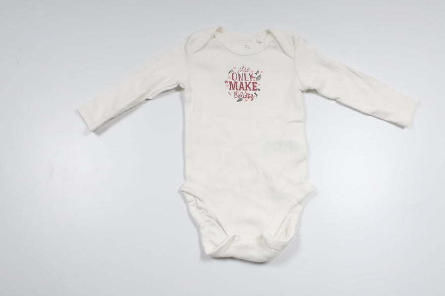 Body från Lupilu - Storlek 62/68 - Vit