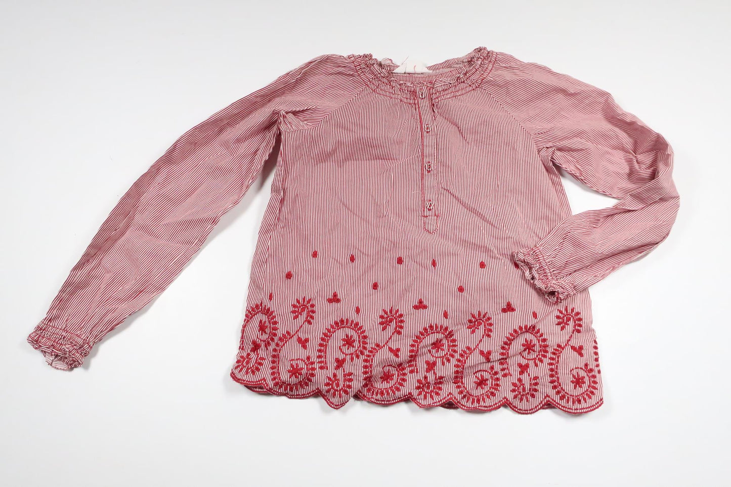 Klänning från H&M - Storlek 116 - Vinröd