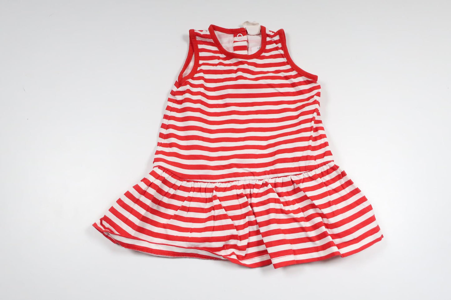 Randig klänning från H&M - Storlek 68 - Röd