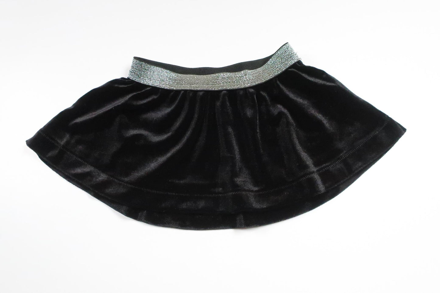 Kjol i velour från Baby Skill - Storlek 74 - Svart