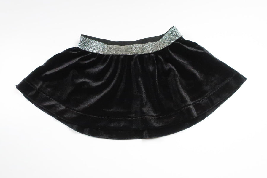 Kjol i velour från Baby Skill - Storlek 74 - Svart