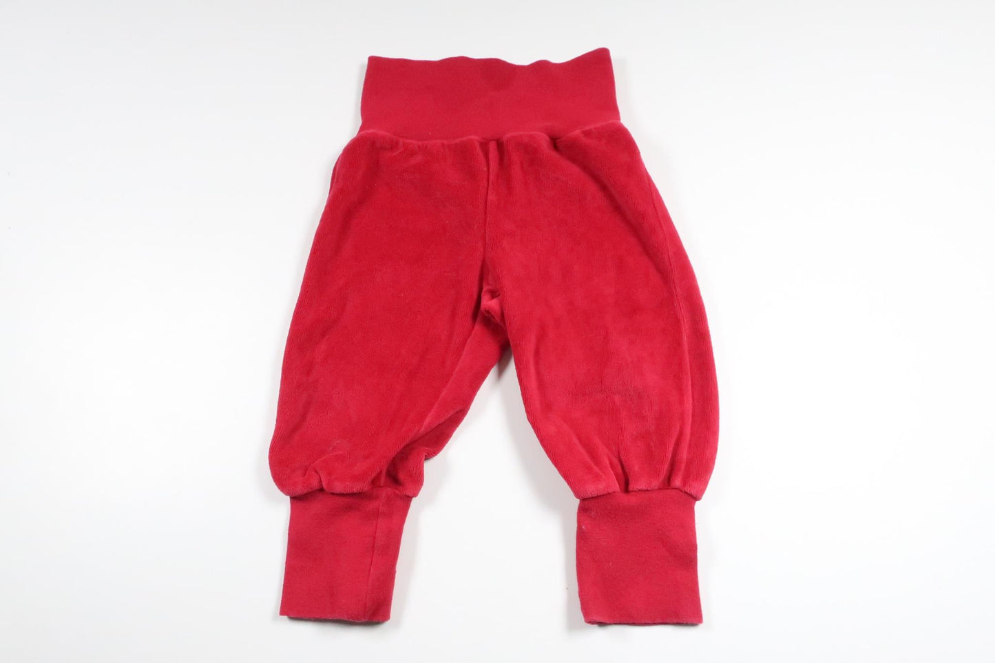 Byxor i fleece från Name It - Storlek 74 - Röd