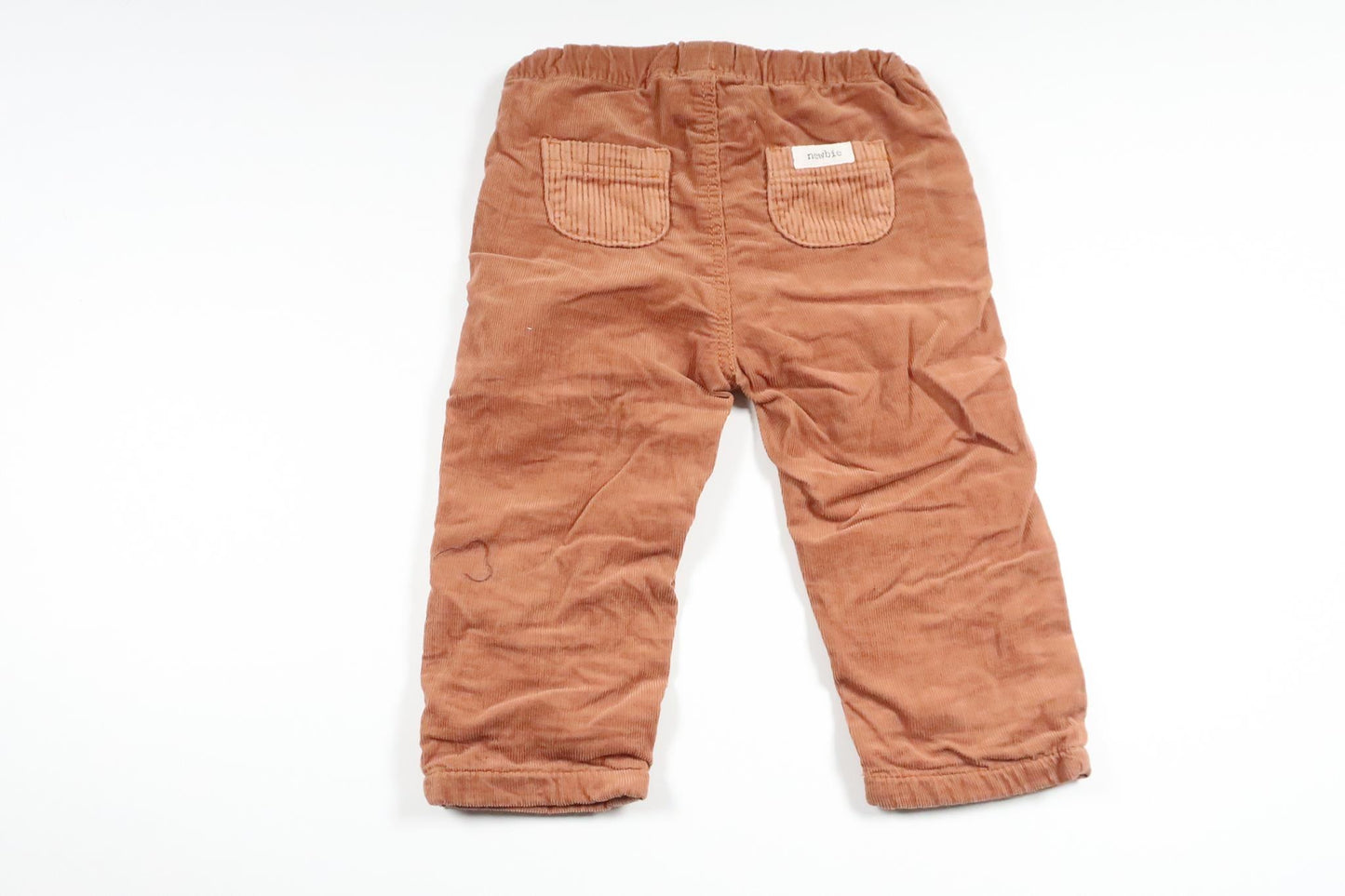 Fodrade byxor från Newbie - Storlek 68 - Brun