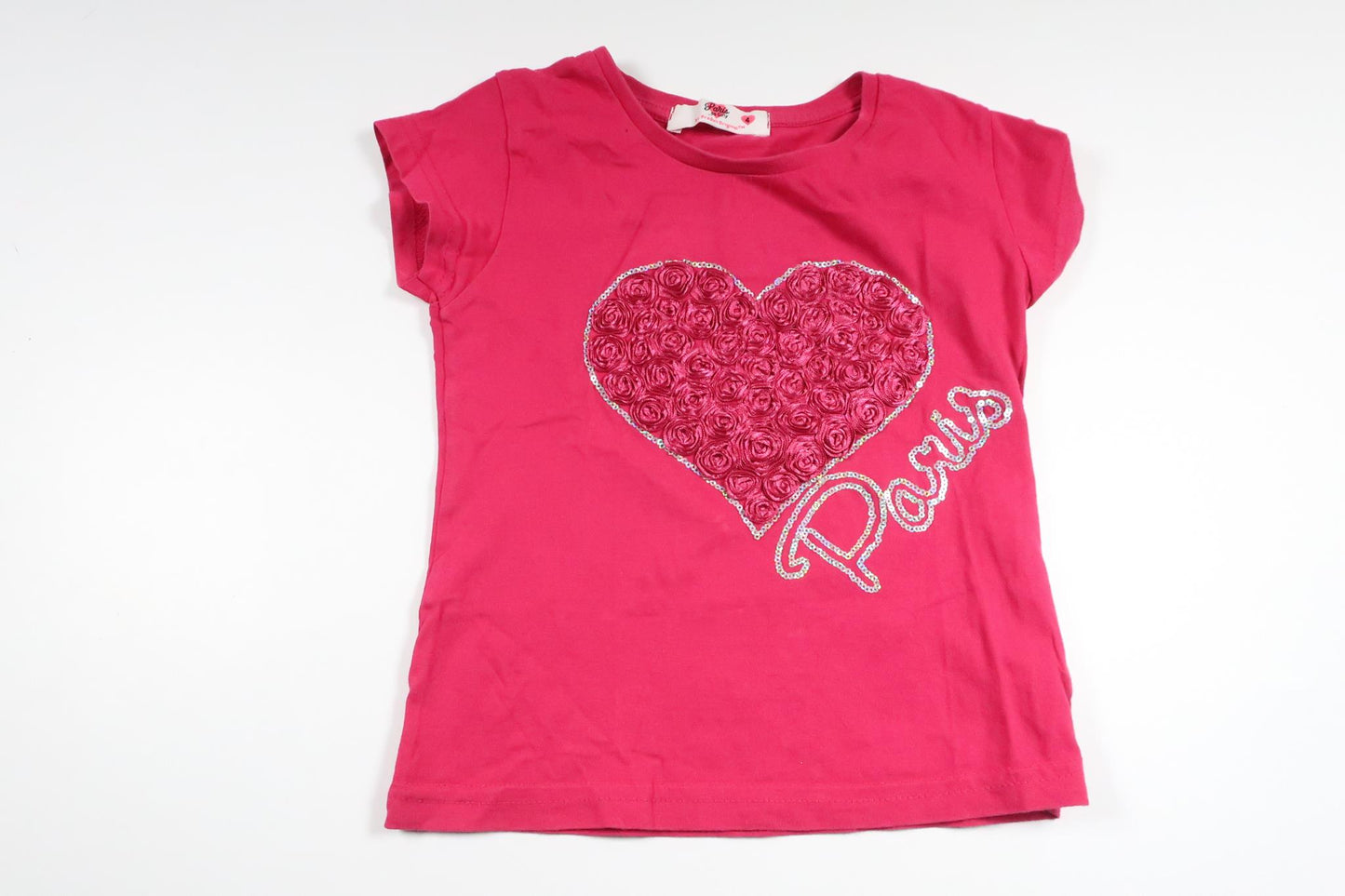 Tröja från Paris... so girly - Storlek 104 - Rosa