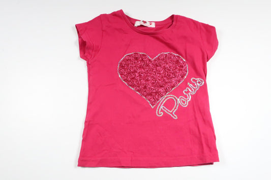 Tröja från Paris... so girly - Storlek 104 - Rosa