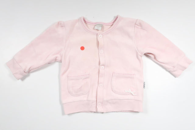 Kofta i fleece från Name It - Storlek 62 - Rosa