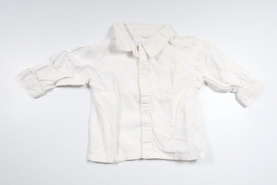 Skjorta från Name It - Storlek 62 - Vit