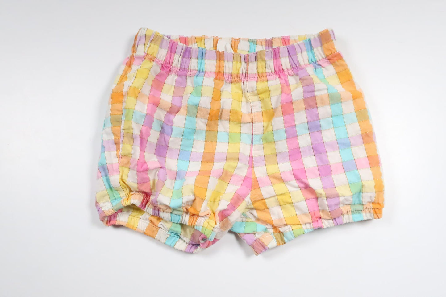 Rutiga shorts från H&M - Storlek 86 - Multi