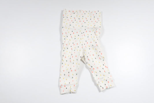 Polka dot trousers from Lindex - Size 50 - White