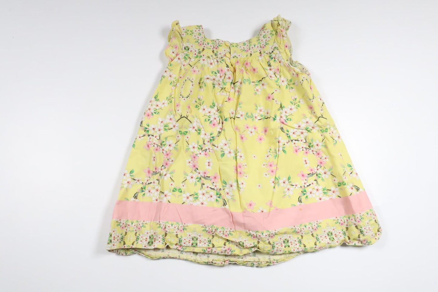 Blommig klänning från Zara - Storlek 86 - Gul