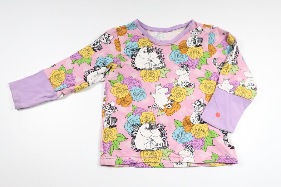 Tröja med Moomin från Okänt - Storlek 104/110 - Rosa