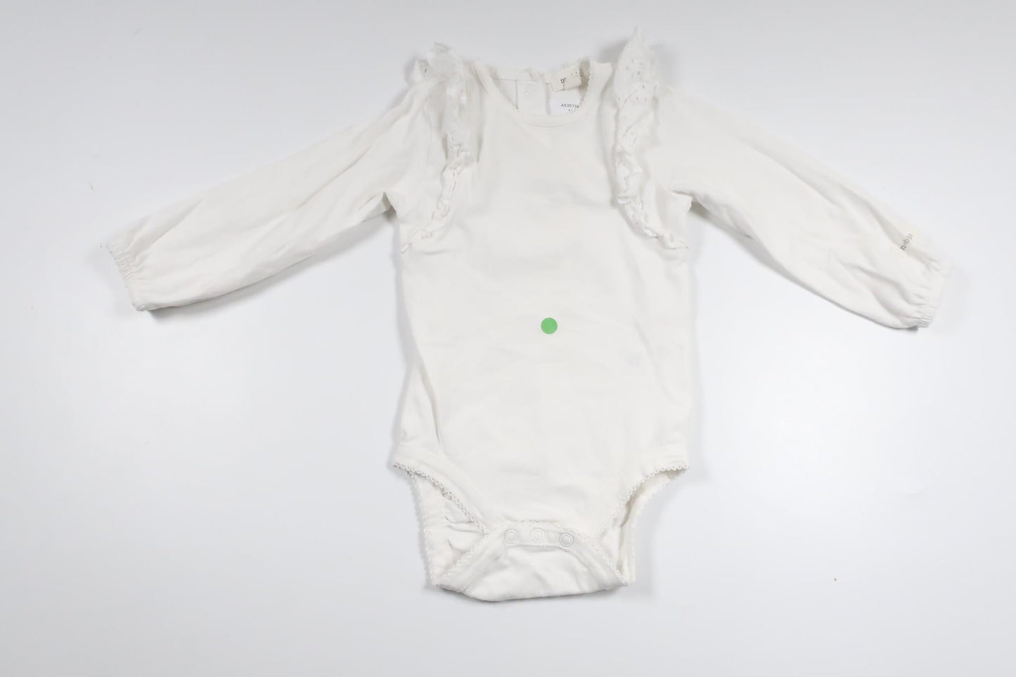 Body från Newbie - Storlek 74 - Vit