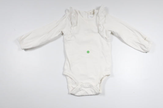 Body från Newbie - Storlek 74 - Vit
