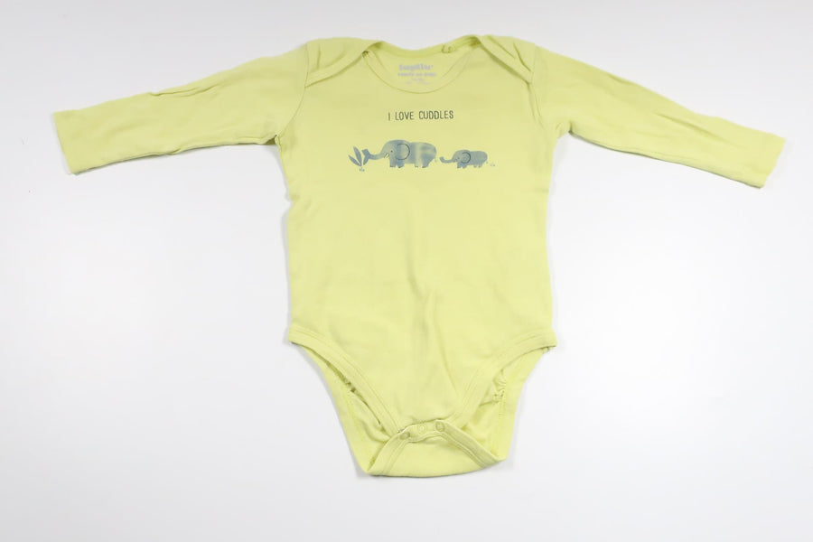 Body från Lupilu - Storlek 74/80 - Gul