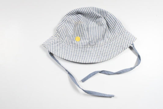 Randig solhatt från H&M - Storlek 50/56 - Blå