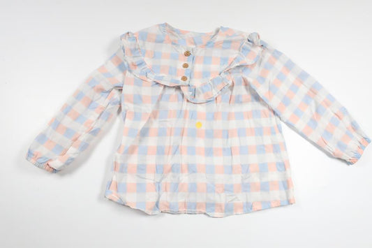 Rutig tunika från H&M - Storlek 86 - Blå