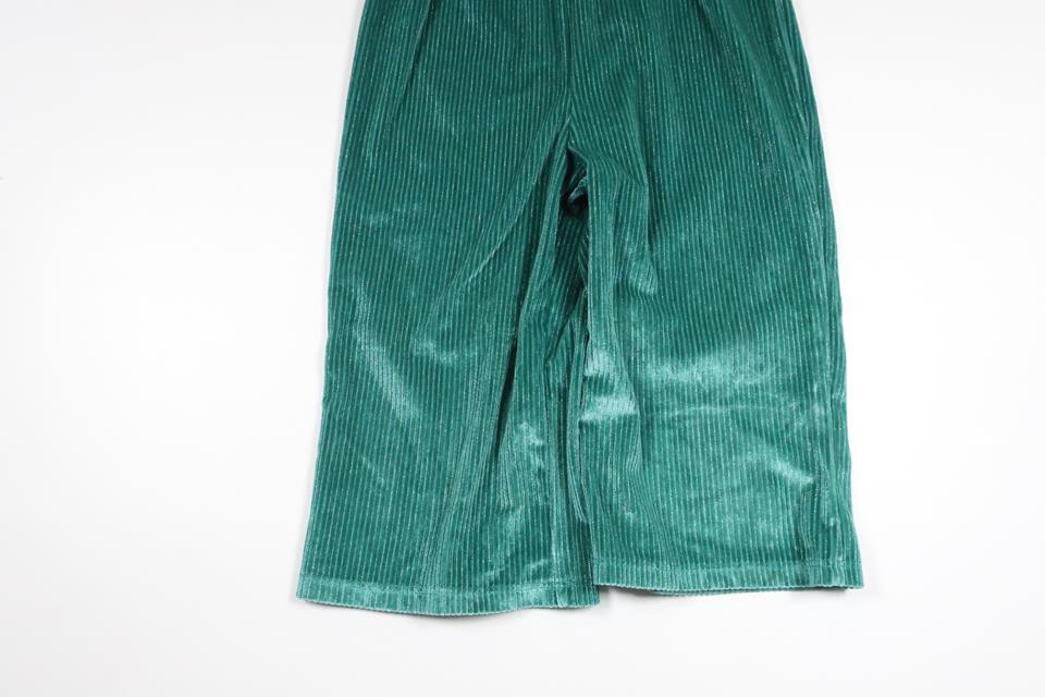 Jumpsuit i velour från Kappahl - Storlek 86/92 - Grön