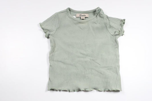 Ribbad tröja från Sweetie - Storlek 74 - Grön