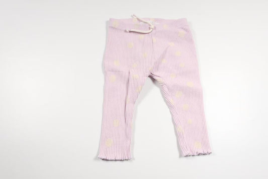 Ribbade byxor från Zara - Storlek 68/74 - Lila