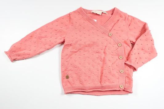 Prickig stickad tröja från Lupilu - Storlek 74/80 - Rosa