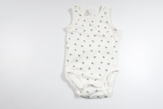 Linnebody från H&M - Storlek 68/74 - Vit