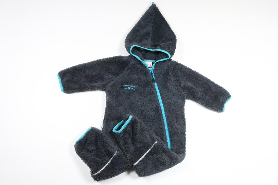 Fleeceoverall från Swedemount - Storlek 70 - Marinblå