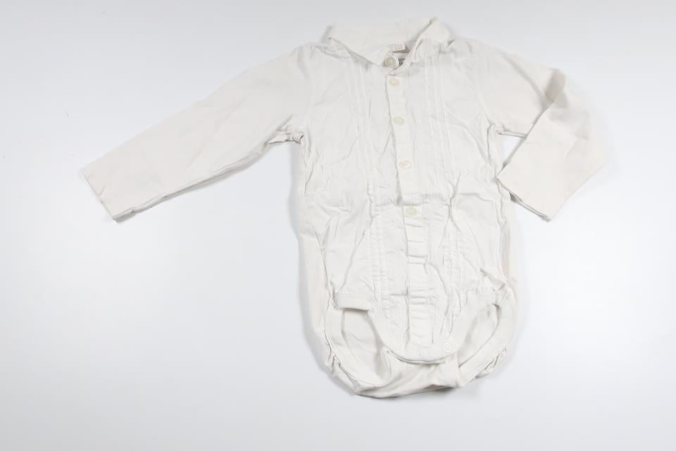 Finbody från Lindex - Storlek 80 - Vit