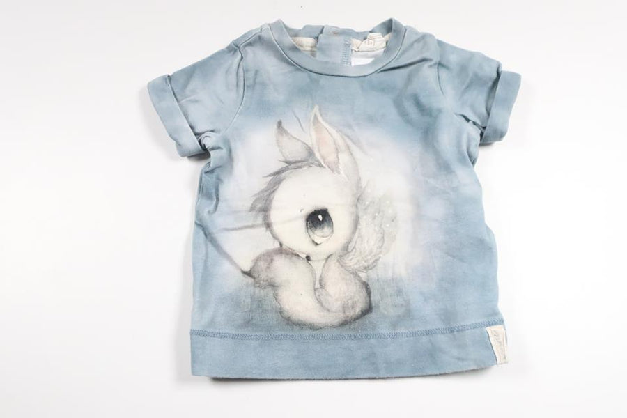 T-shirt från H&M x Mrs Mighetto - Storlek 62 - Blå