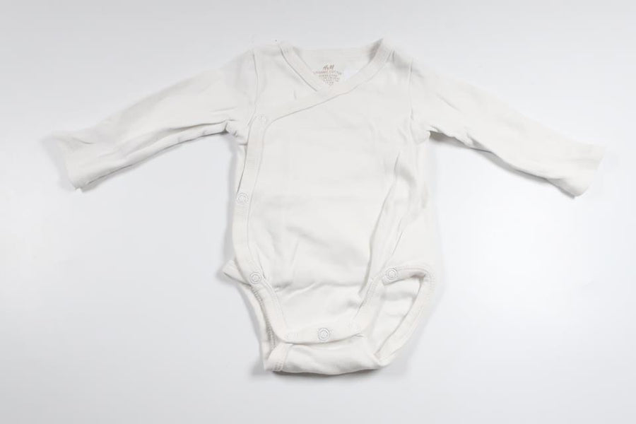 Omlottbody från H&M - Storlek 56 - Vit