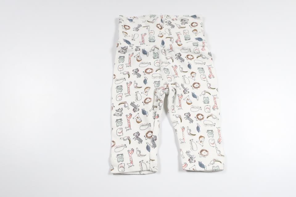 Pants with animals from ICA I Love Eco - Size 56 - White