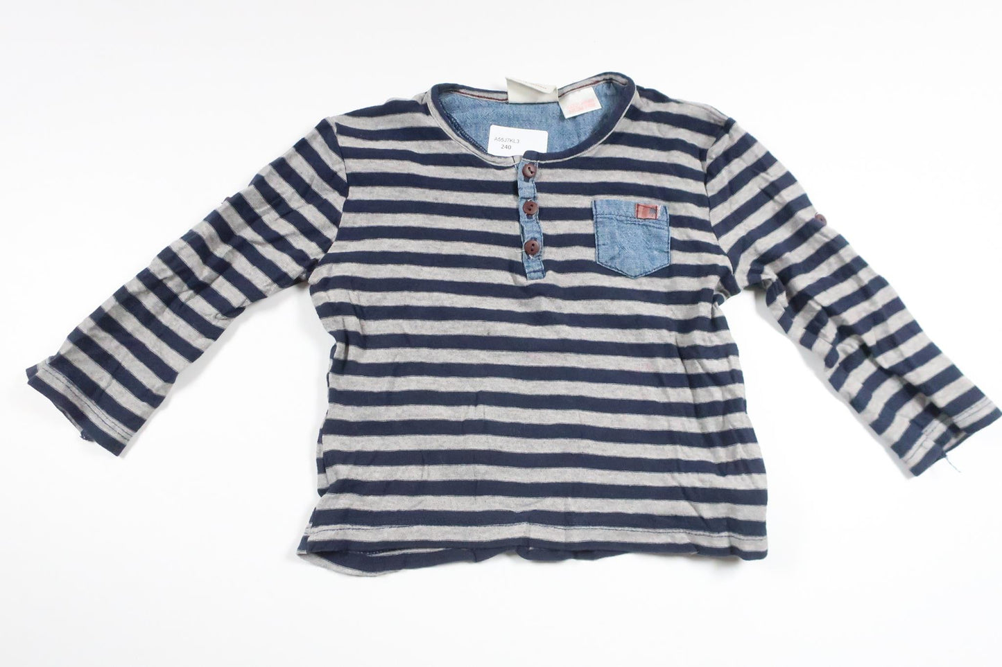 Randig tröja från Zara - Storlek 86 - Grå