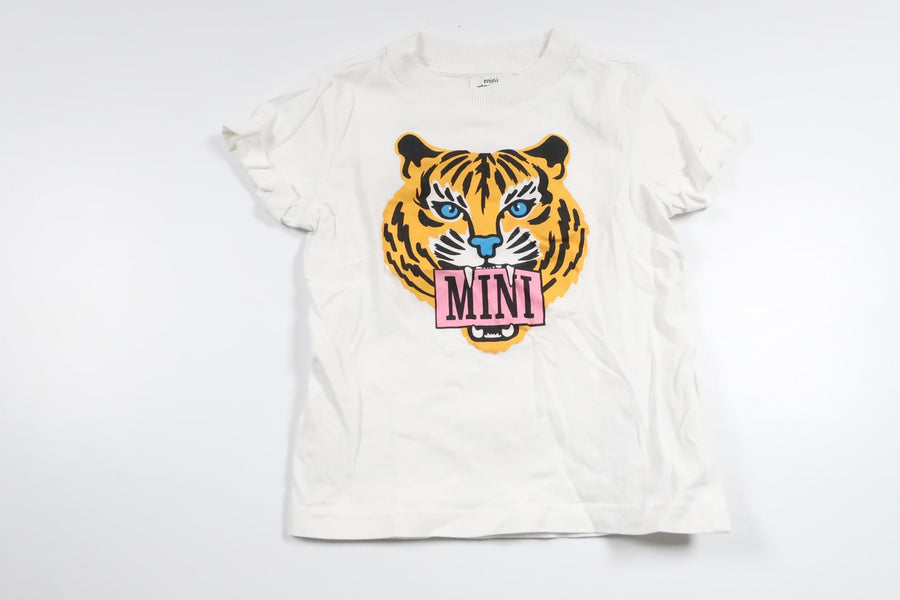 T-shirt från Mini Gina Tricot - Storlek 74/80 - Vit
