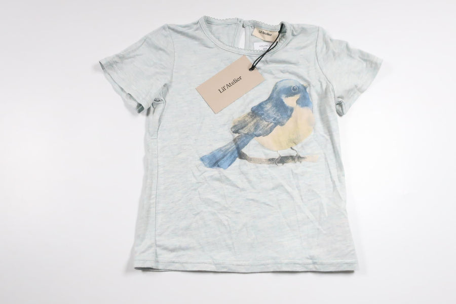 Tröja från Lil'Atelier - Storlek 92 - Grå