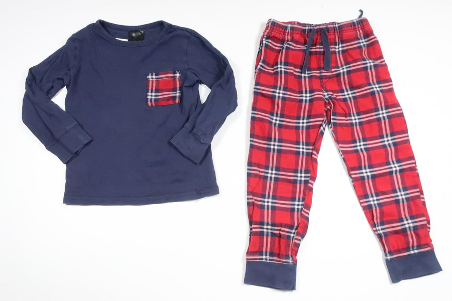 Tvådelad pyjamas från H&M - Storlek 110/116 - Multi