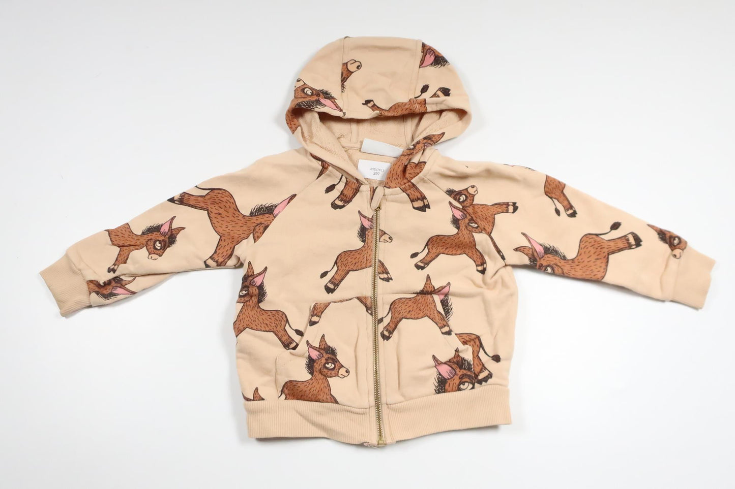 Munkjacka från Mini Rodini - Storlek 80/86 - Benvit