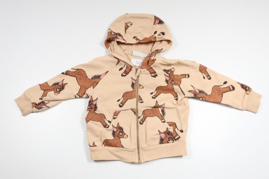 Munkjacka från Mini Rodini - Storlek 80/86 - Benvit