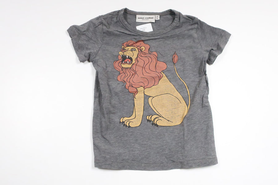 T-shirt från Mini Rodini - Storlek 92/98 - Grå