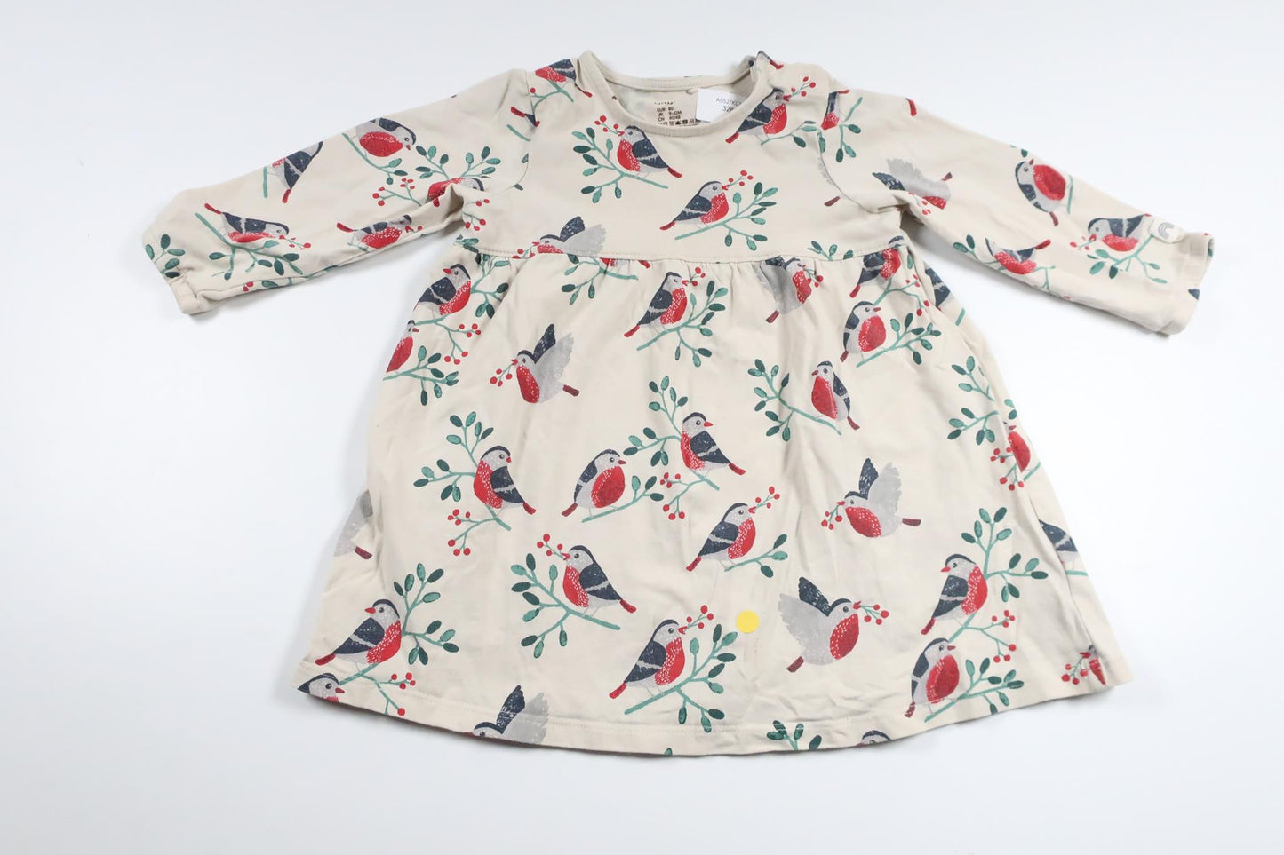 Klänning från Lindex - Storlek 80 - Benvit