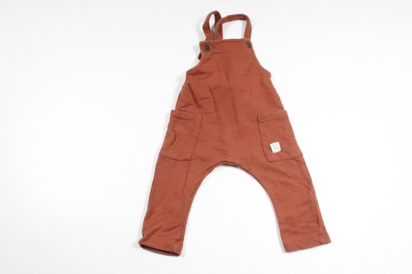 Hängselbyxor från Lindex - Storlek 56 - Brun