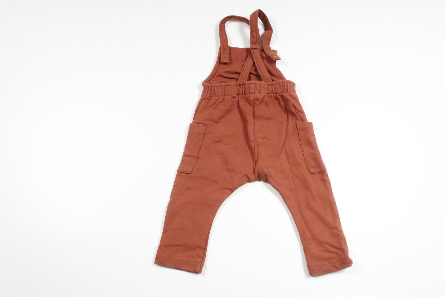 Hängselbyxor från Lindex - Storlek 56 - Brun