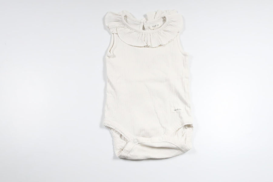 Linnebody från Newbie - Storlek 80 - Vit