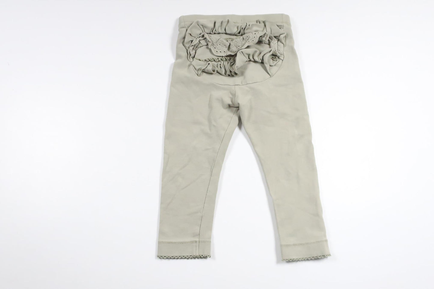 Byxor med volang från Newbie - Storlek 86 - Grön