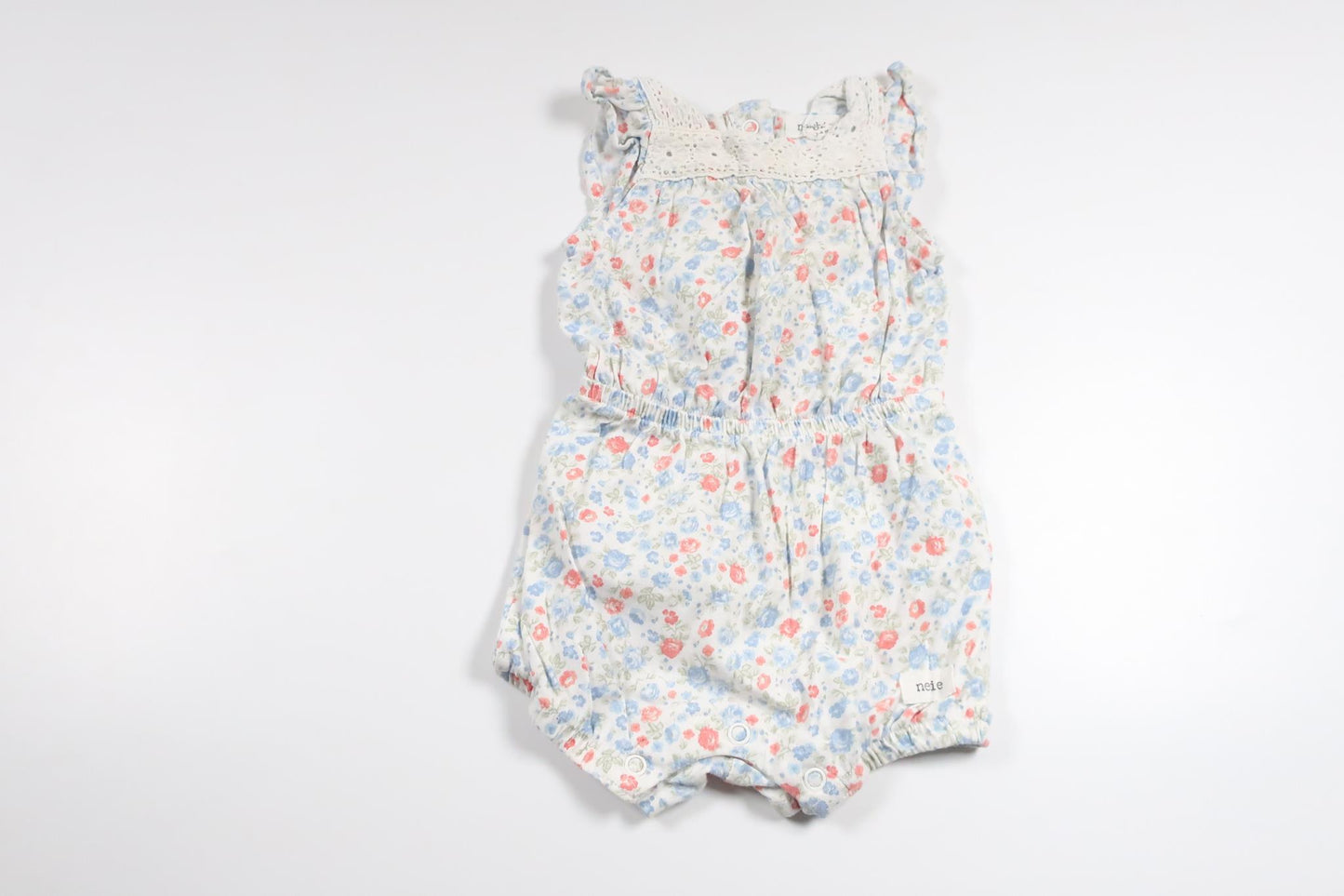 Floral jumpsuit from Newbie - Size 62 - White