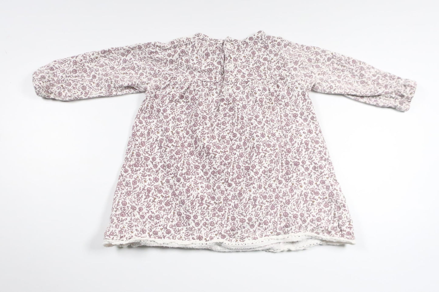 Floral tunic from Newbie - Size 68 - Purple