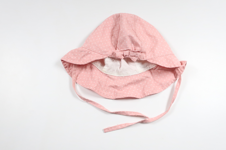 Prickig solhatt från H&M - Storlek 80 - Rosa