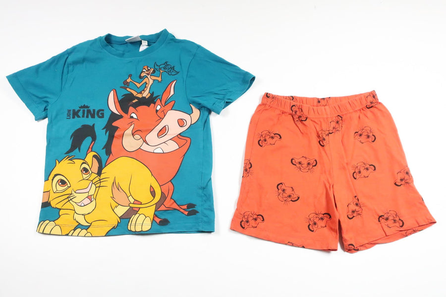Tvådelad pyjamas med Lejonkungen från Disney - Storlek 116 - Multi