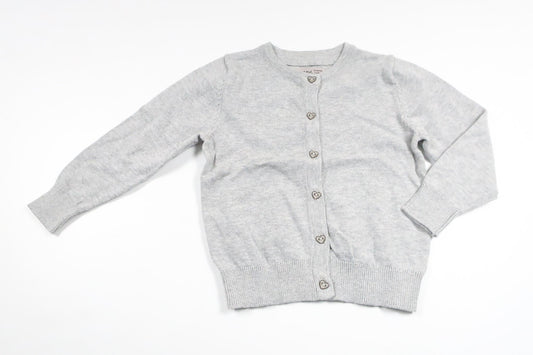 Stickad kofta från Basic U - Storlek 74 - Grå