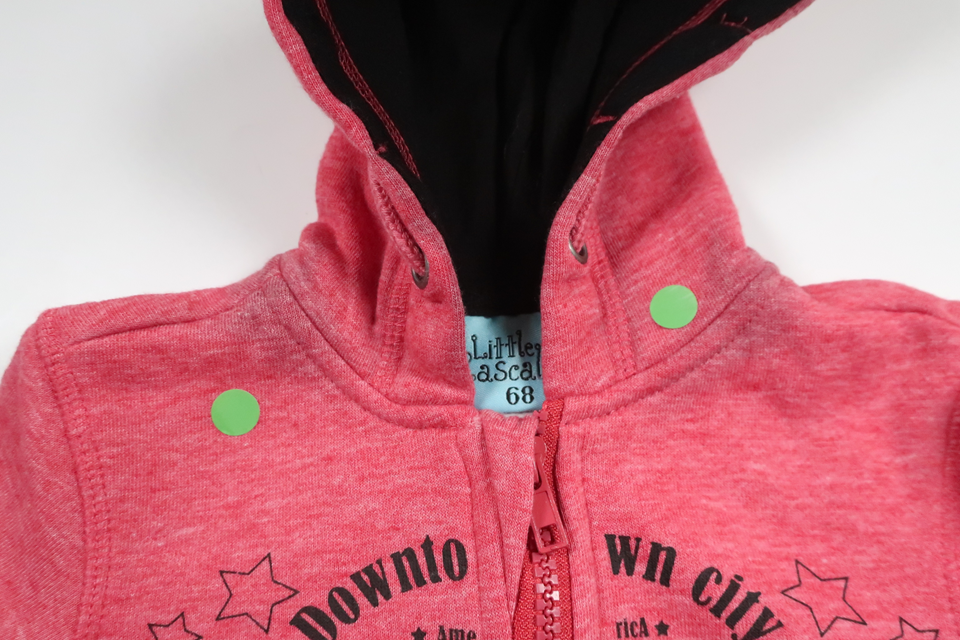 Munkjacka från Little Rascals - Storlek 68 - Röd