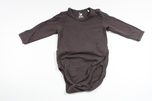 Body från ICA I Love Eco - Storlek 62 - Grå