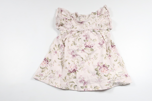 Blommig klänning från Newbie - Storlek 62 - Lila